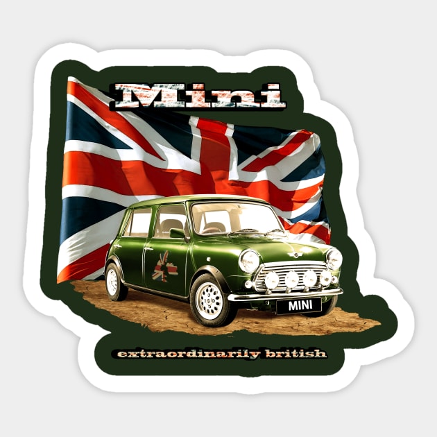 Mini, extraordinarily british! Sticker by Pragma